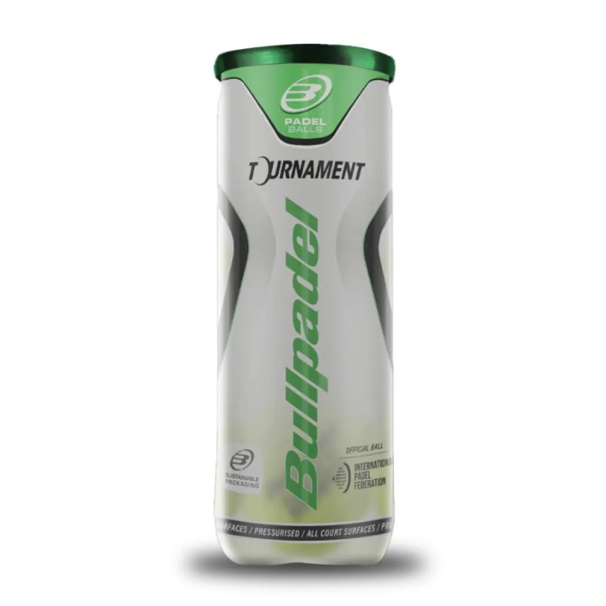 3 Ball Can Bullpadel Tournament Pro