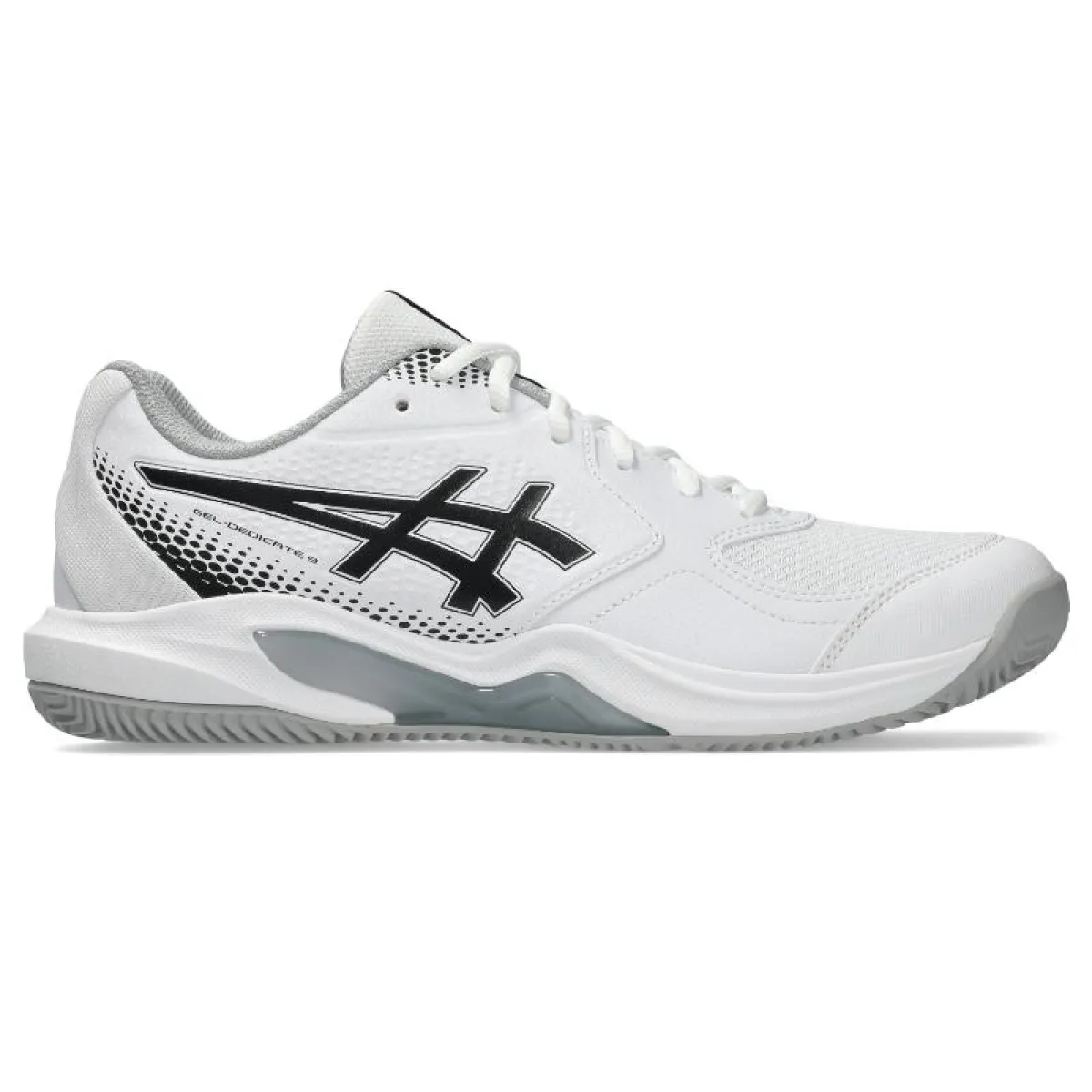 Asics Gel Dedicate 9 Padel White Black Sneakers