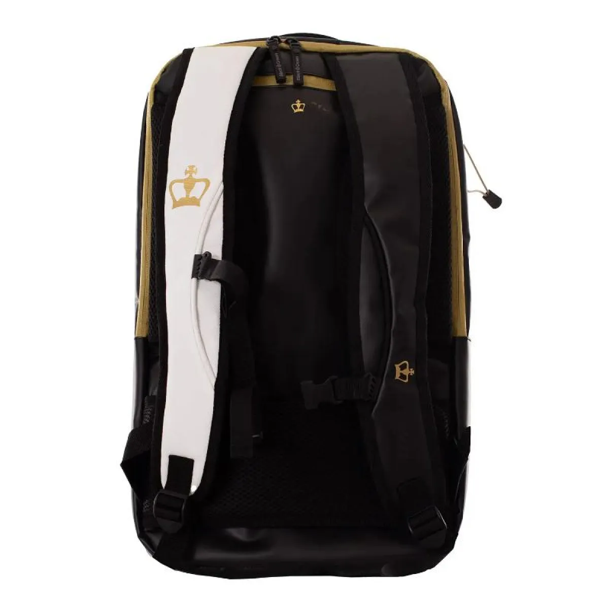 Black Crown Raptor V2 White Gold Backpack