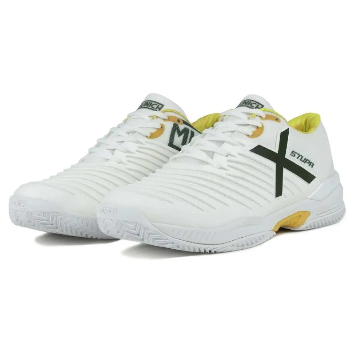 Munich Stupa Padx 64 White Yellow Sneakers
