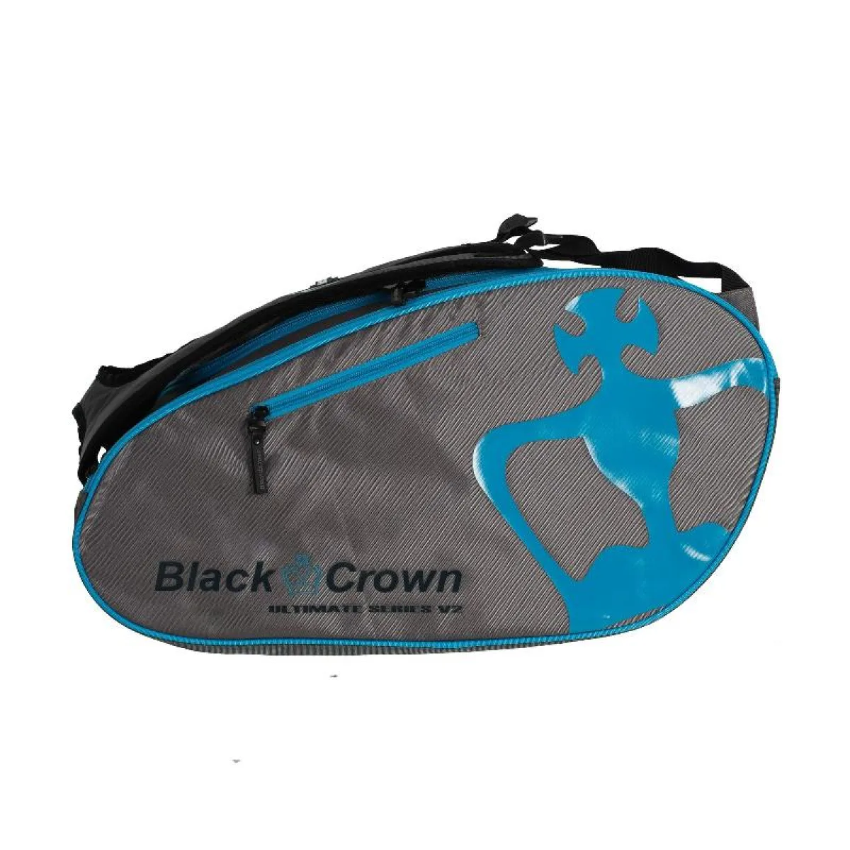 Black Crown Ultimate Series V2 Grey Blue Padel Bag