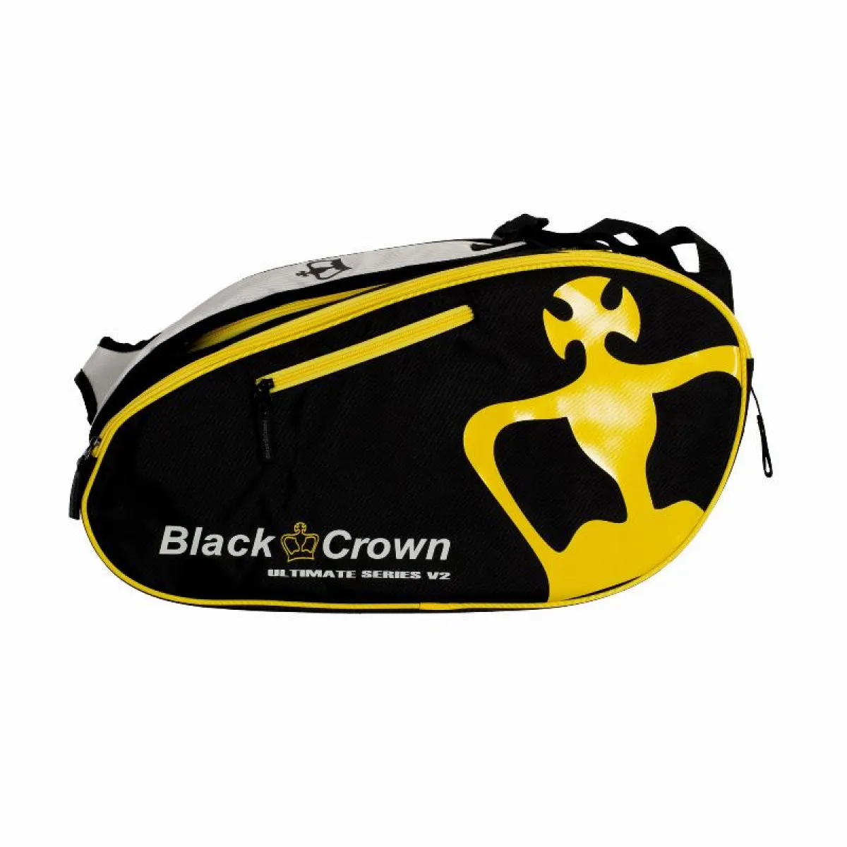 Black Crown Ultimate Series V2 Black Yellow Padel Bag