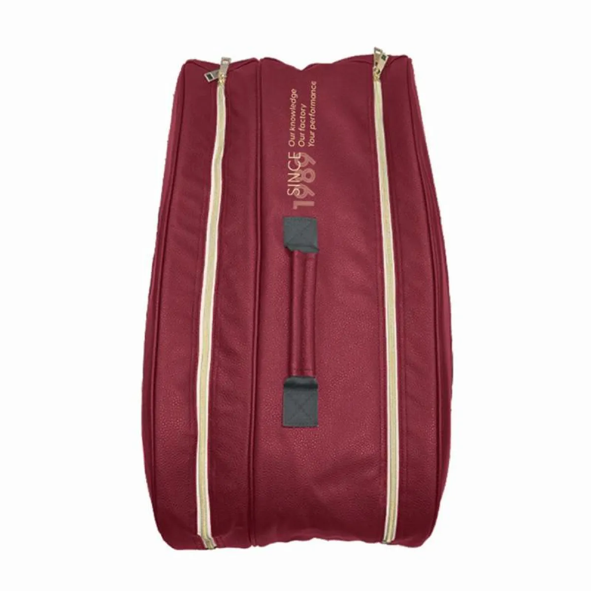 Sane Pro Leather Maroon Padel Bag