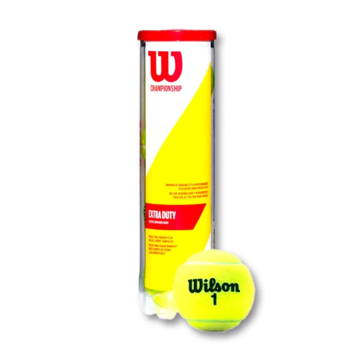 Wilson Championship Extra Duty 4 Ball Can